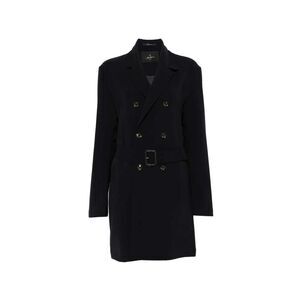 Montecore Men Double-Breasted Coat With Belt